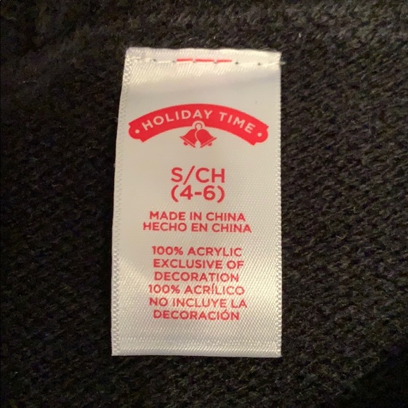 Holiday Time Holiday Sweater, size S.  Tree. - Picture 5 of 9